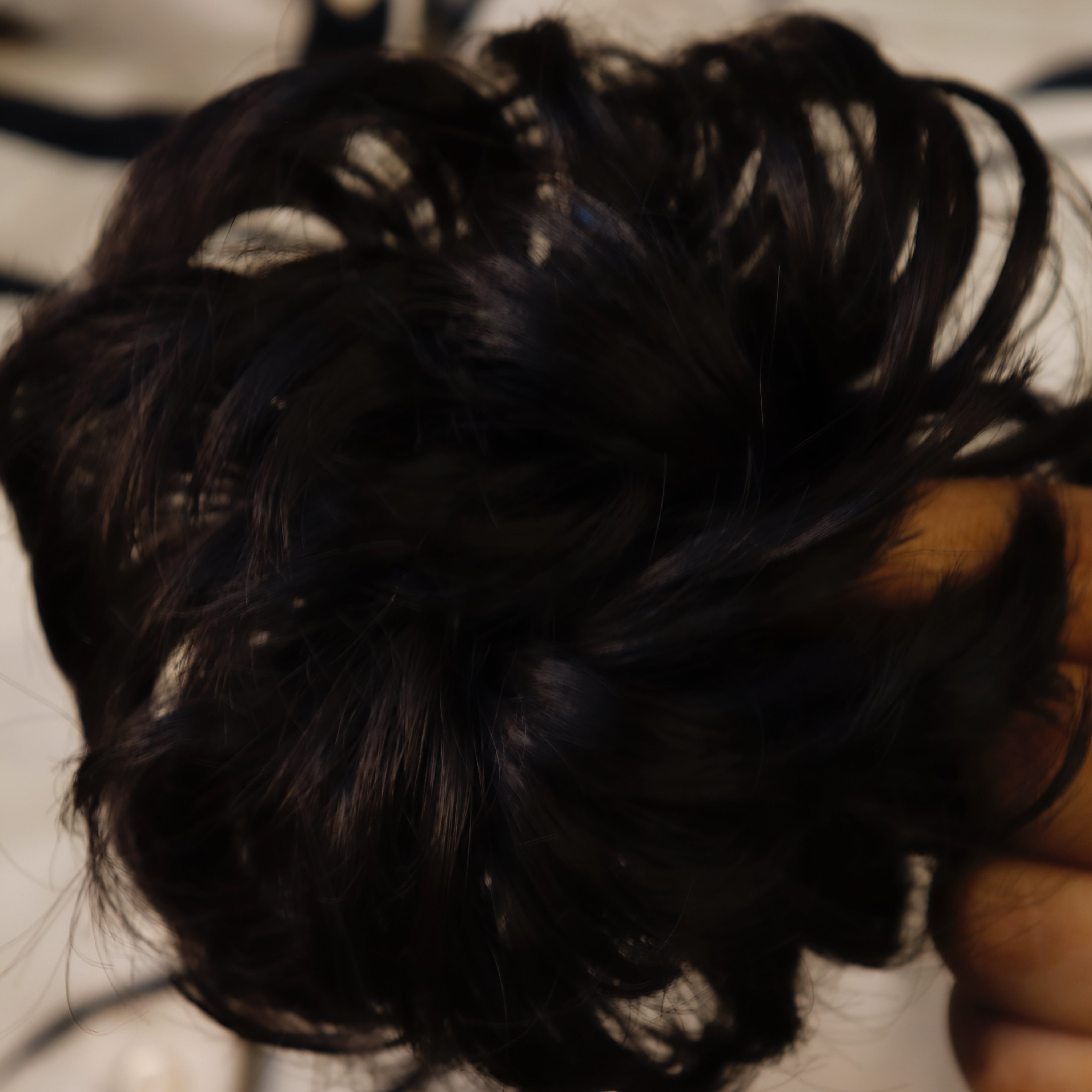 Hair Bun Scrunchie - Messy Bun