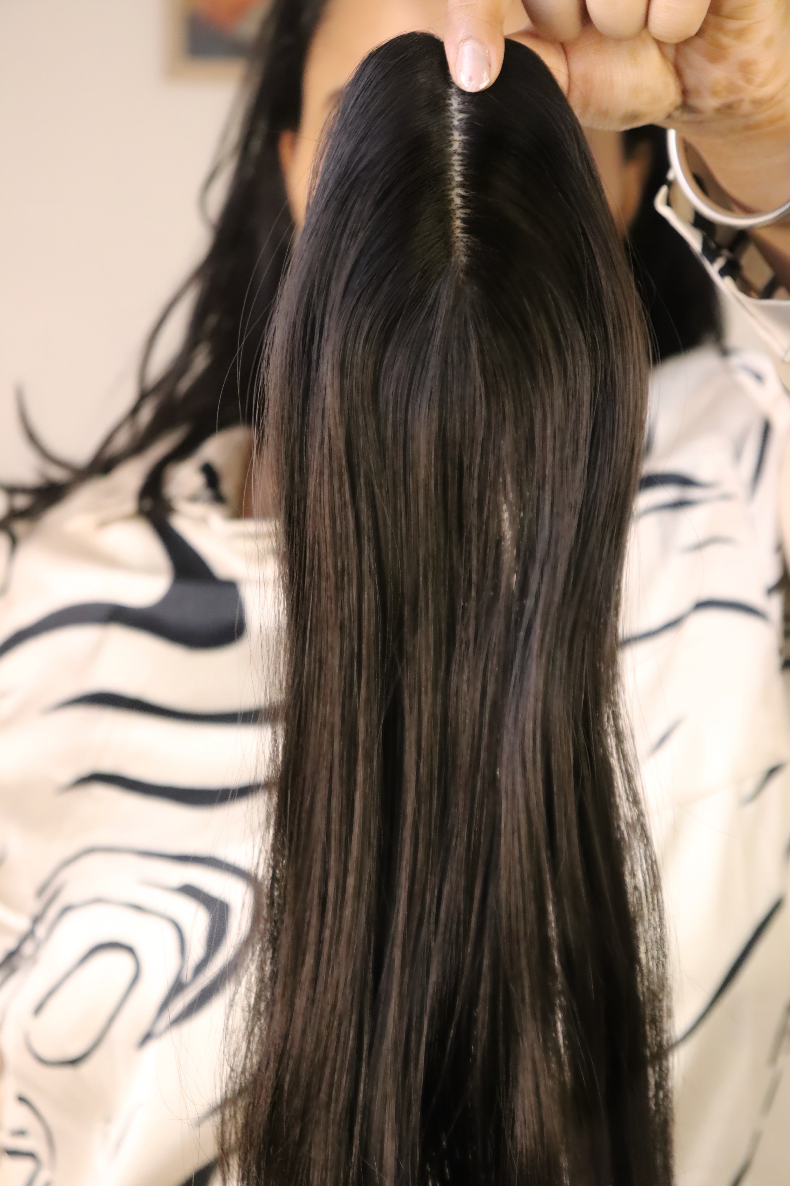 Scalp Topper -Crown Coverage Extension