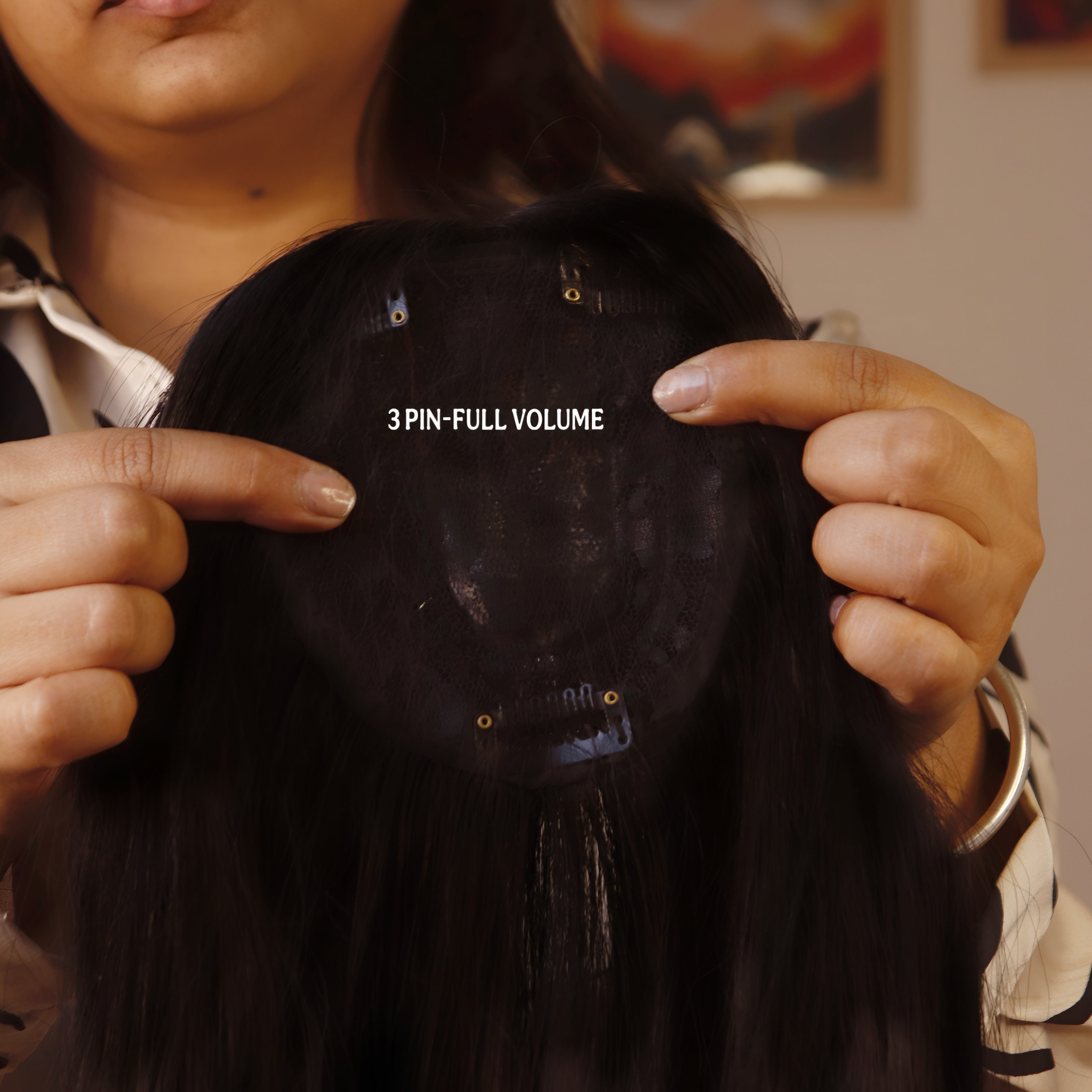 Scalp Topper -Crown Coverage Extension