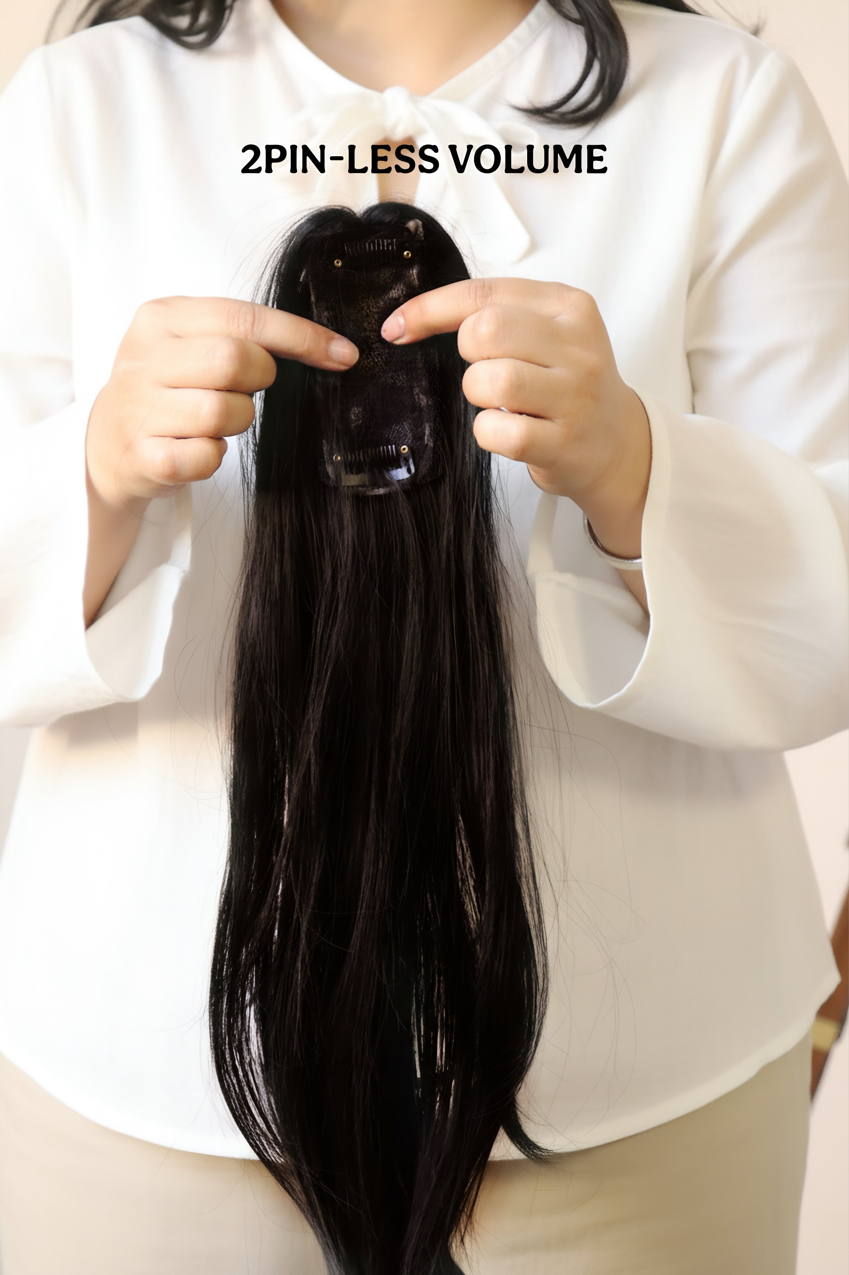 Scalp Topper -Crown Coverage Extension