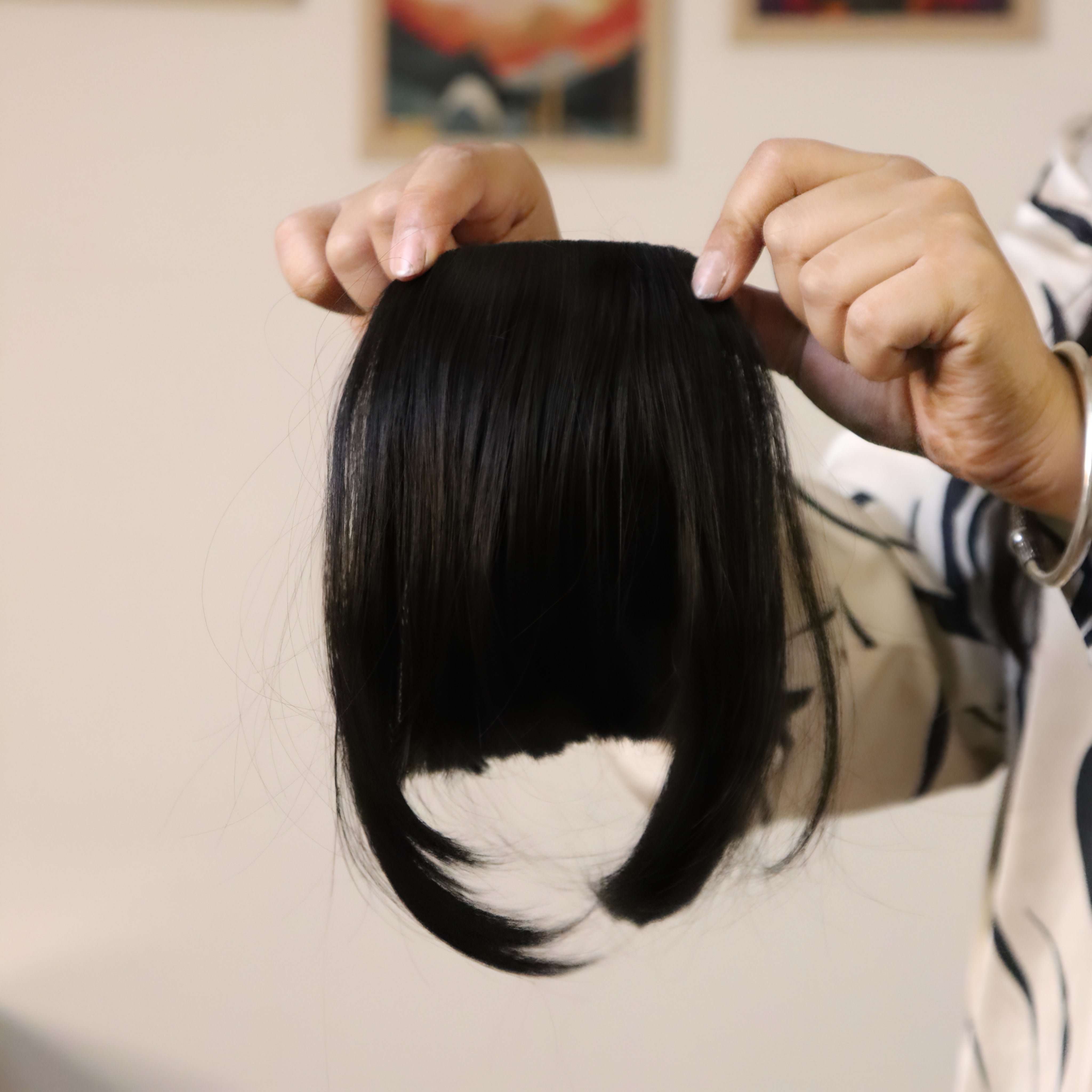 Front Hair Bangs- Instant Look Change