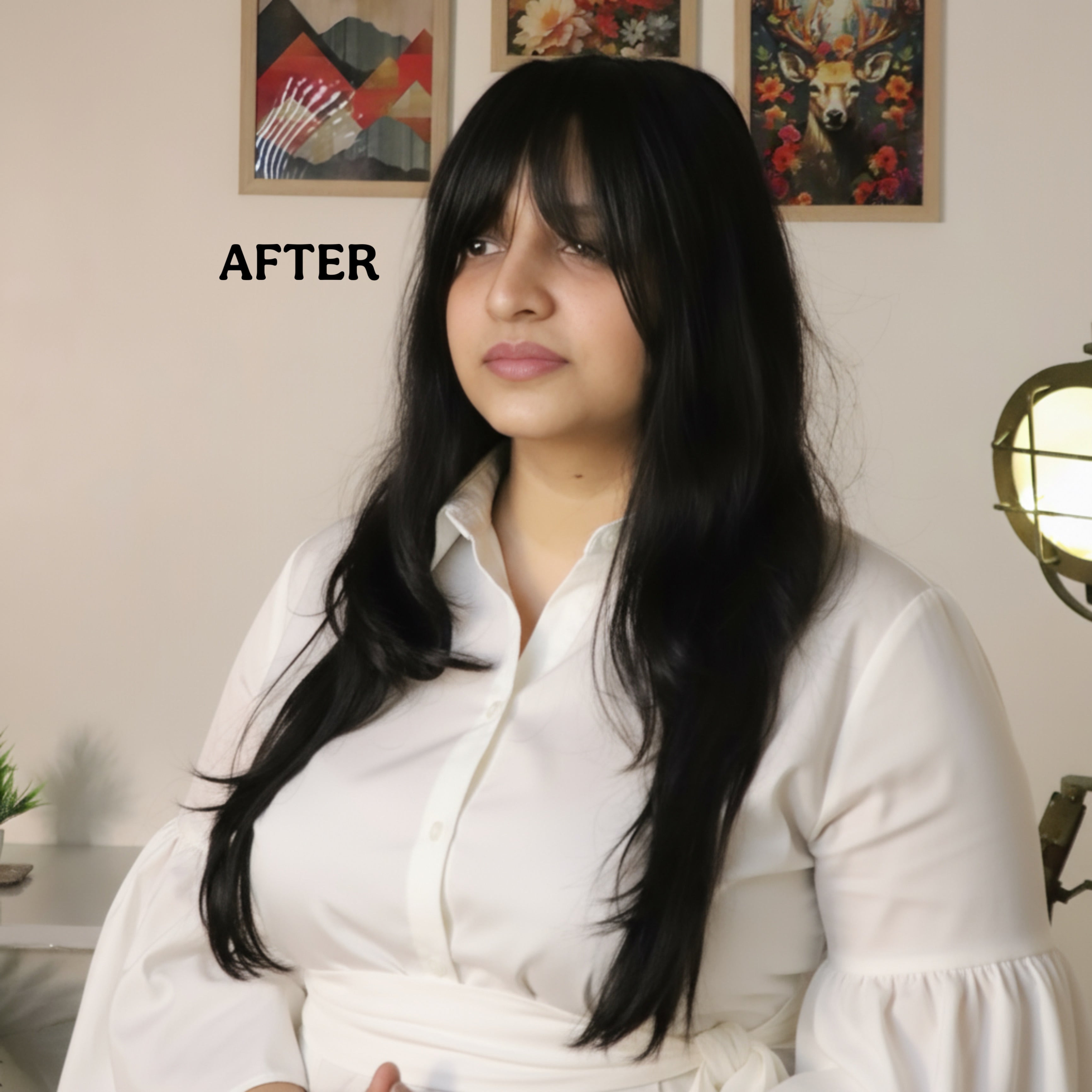 Front Hair Bangs- Instant Look Change