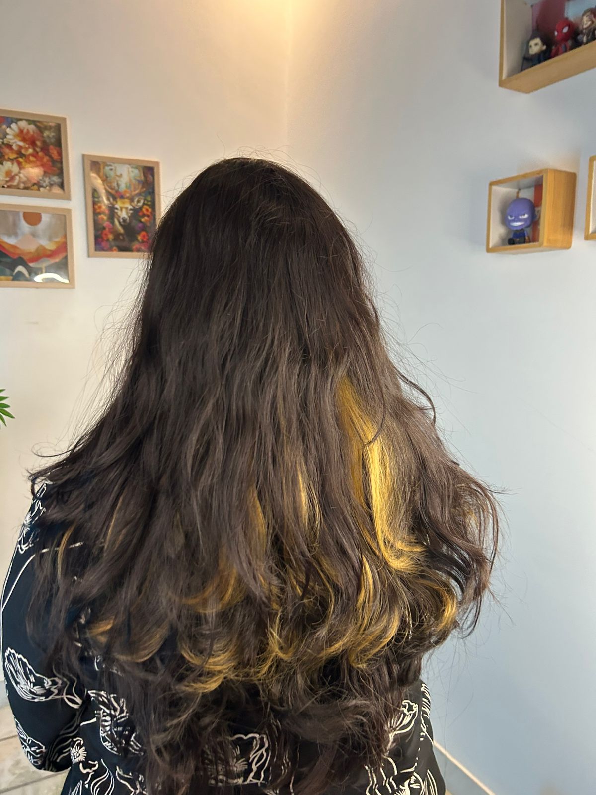 Ear-to-Ear Step Cut Extension - 5 Pin Clip-On Volume