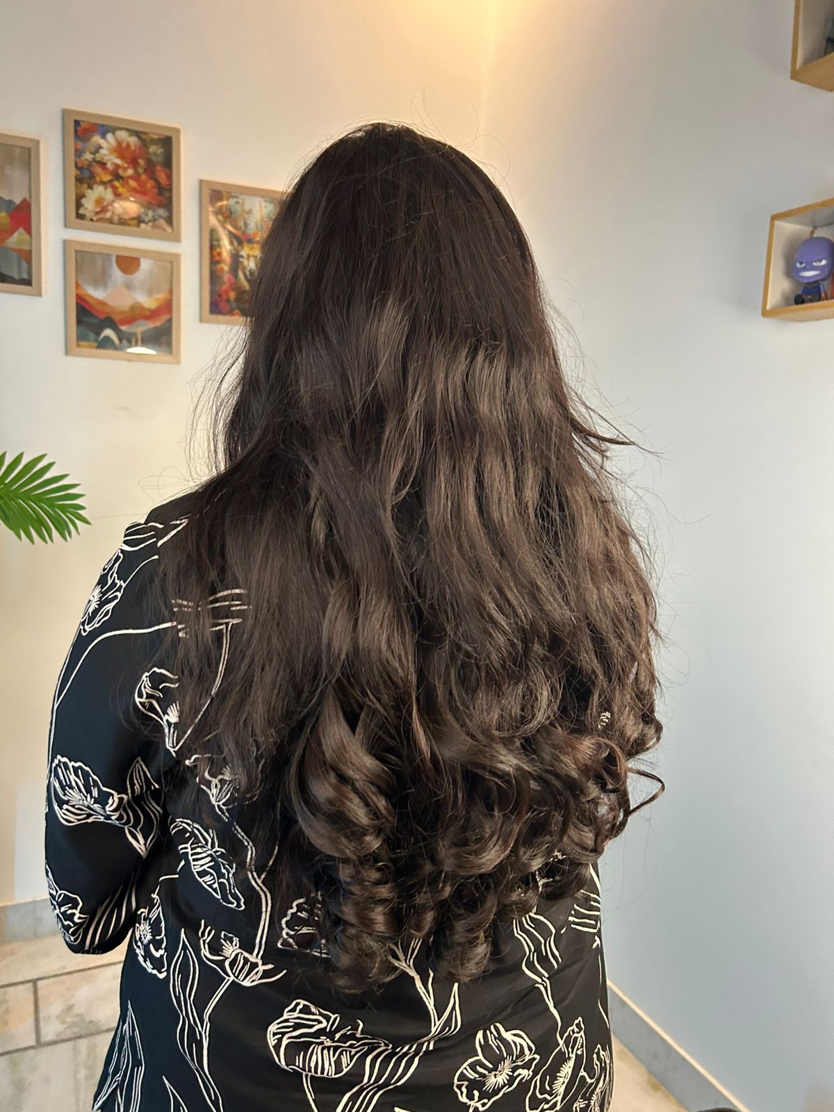 Ear-to-Ear Step Cut Extension - 5 Pin Clip-On Volume