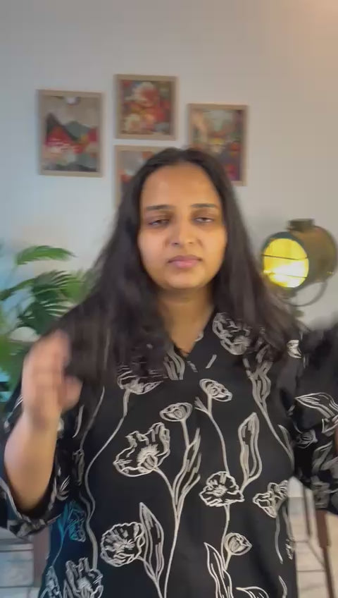 Hair Bun Clutcher -Floral Design Bun