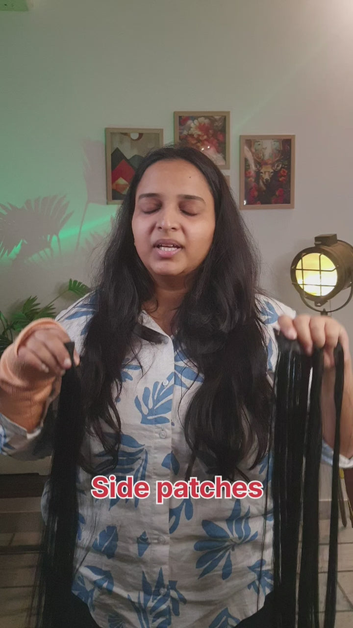 Hair Patches - Clip on for Coverage