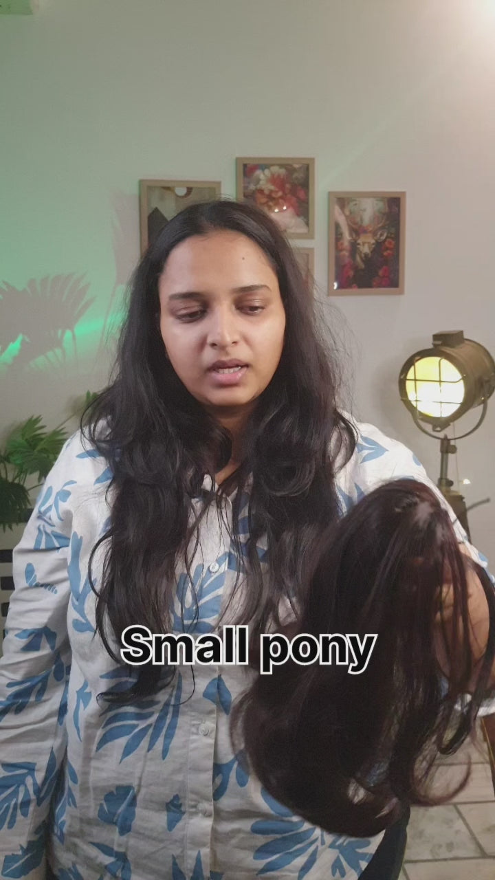 Clutcher Ponny Extension - Step Cut Ponytail for Instant Style