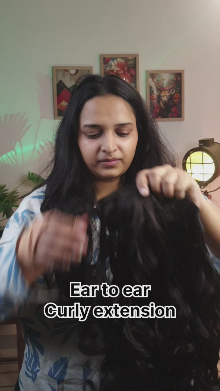 Curly Volume Extension - 3 Pin Clip On